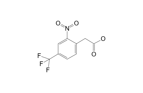 Benzeneacetic acid, 2-nitro-4-(trifluoromethyl)-