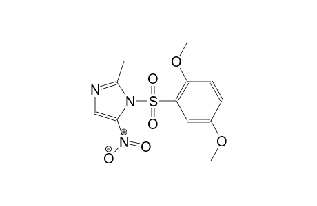 1H-imidazole, 1-[(2,5-dimethoxyphenyl)sulfonyl]-2-methyl-5-nitro-