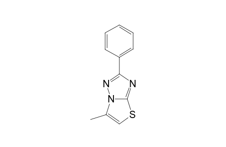 5-methyl-2-phenylthiazolo[3,2-b]-s-triazole