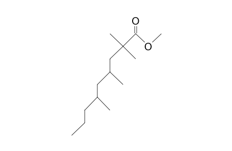 2,2,4,6-tetramethylpelargonic acid methyl ester