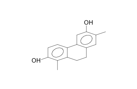 1,7-dimethyl-9,10-dihydrophenanthrene-2,6-diol