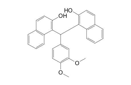 1,1'-(3,4-dimethoxybenzylidene)di-2-naphthol