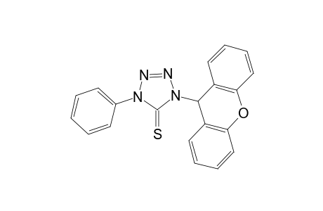 1-Phenyl-4-(9H-xanthen-9-yl)-1,4-dihydro-5H-tetraazole-5-thione