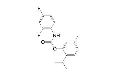 thymol, 2,4-difluorocarbanilate