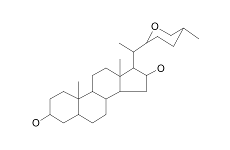 22,26-Epoxycholestan-3,16-diol