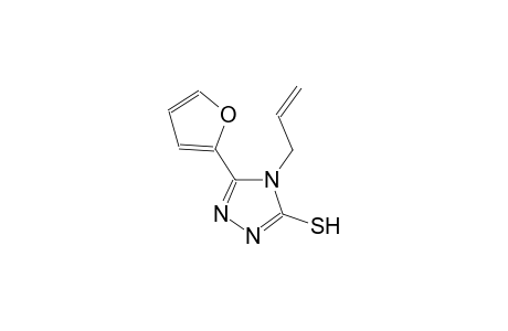 4-allyl-5-(2-furyl)-4H-1,2,4-triazol-3-yl hydrosulfide