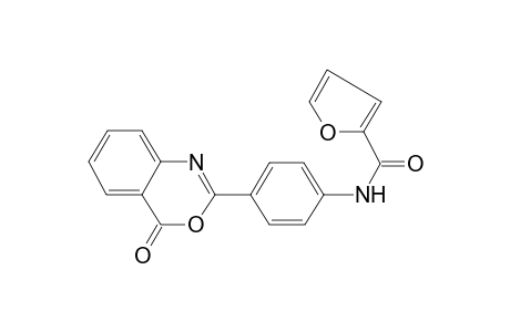 N-[4-(4-oxo-4H-3,1-benzoxazin-2-yl)phenyl]-2-furamide