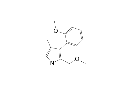 2-(methoxymethyl)-3-(2-methoxyphenyl)-4-methyl-1H-pyrrole