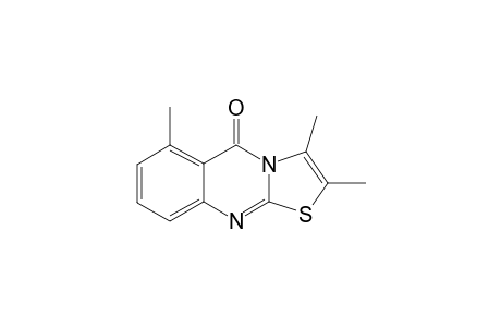 2,3,6-TRIMETHYL-5H-[1,3]-THIAZOLO-[2,3-B]-QUINAZOLIN-5-ONE