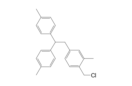 2,2-bis(4-Methylphenyl)-1-(4-chloromethyl-3-methylphenyl)ethane