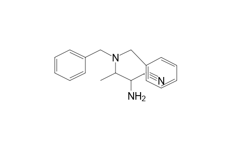 2-Amino-3-(dibenzylamino)butanenitrile