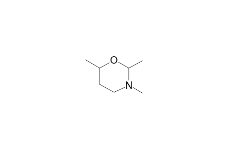 2H-1,3-Oxazine, tetrahydro-2,3,6-trimethyl-