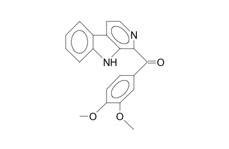 1-(3,4-Dimethoxy-benzoyl)-9H-pyrido(3,4-B)indole