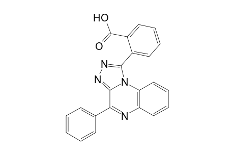 2-(4-Phenyl-1,2,4-triazolo[4,3-a]quinoxalin-1-yl)benzoic acid