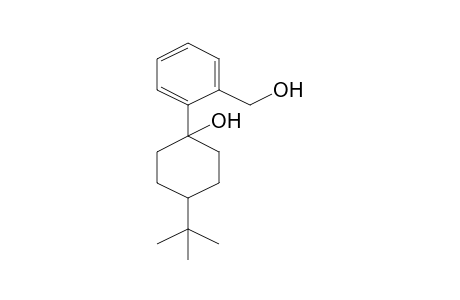 4-t-Butyl-1-(2-hydroxymethyl-phenyl)-cyclohexanol