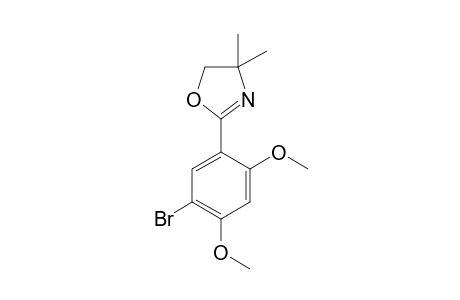 2-(5-Bromo-2,4-dimethoxyphenyl)-4,4-dimethyl-4,5-dihydrooxazole