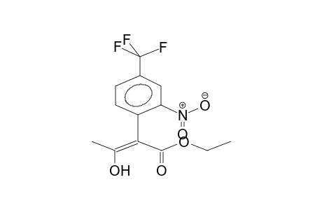 ETHYL ALPHA-(2-NITRO-4-TRIFLUOROMETHYLPHENYL)ACETOACETATE (ENOL)