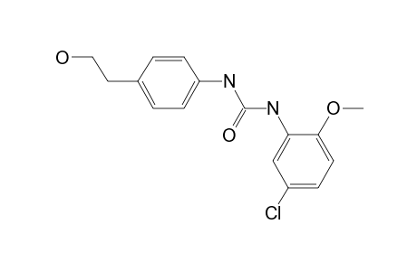 Urea, 1-(5-chloro-2-methoxyphenyl)-3-[4-(2-hydroxyethyl)phenyl]-