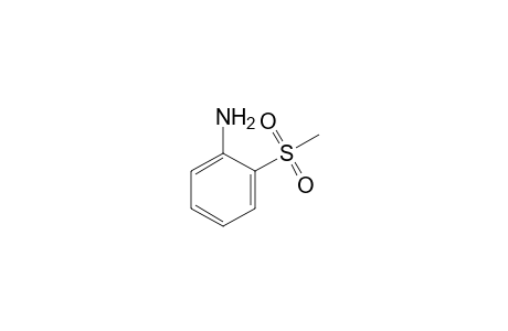 o-(methylsulfonyl)aniline