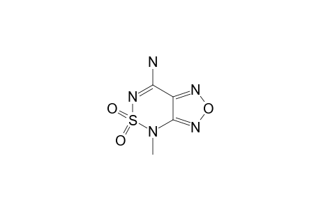 (5,5-diketo-4-methyl-furazano[3,4-d][1,2,6]thiadiazin-7-yl)amine