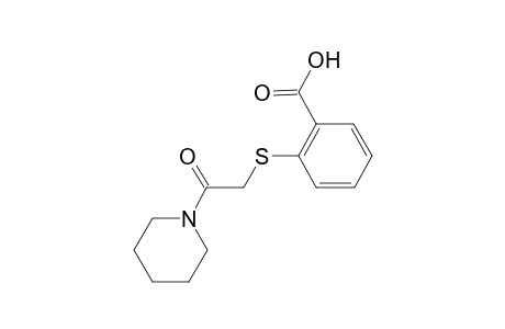 benzoic acid, 2-[[2-oxo-2-(1-piperidinyl)ethyl]thio]-