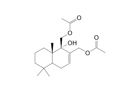 [(1S,4aS,8aS)-1-(acetoxymethyl)-1-hydroxy-5,5,8a-trimethyl-4a,6,7,8-tetrahydro-4H-naphthalen-2-yl]methyl acetate