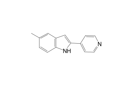 5-Methyl-2-(4-pyridinyl)-1H-indole