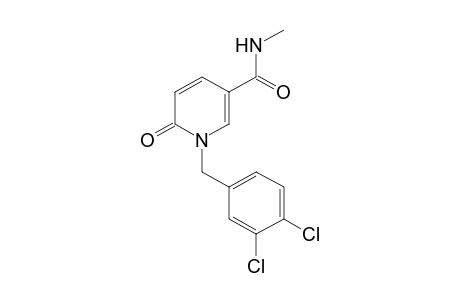 1-(3,4-DICHLOROBENZYL)-1,6-DIHYDRO-N-METHYL-6-OXONICOTINAMIDE