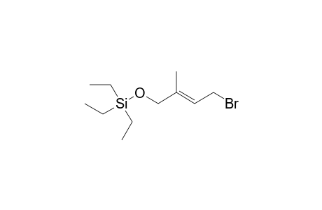 [[(2E)-4-BROMO-2-METHYL-2-BUTENYL]-OXY]-(TRIETHYL)-SILANE