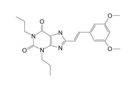 Xanthine, 1,3-di-N-propyl-8-[2-[3,5-dimethoxyphenyl]ethenyl]-