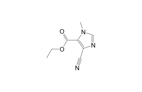 Ethyl 4-cyano-1-methyl-5-imidazolecarboxylate