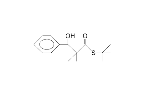 S-TERT.-BUTYL-2,2-DIMETHYL-3-HYDROXY-3-PHENYLTHIOLPROPIONAT