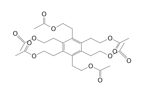 Benzenehexaethanol, hexaacetate