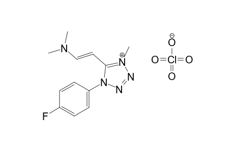 trans-5-[2-(dimethylamino)vinyl]-1-(p-fluorophenyl)-4-methyl-1H-tetrazolium perchlorate