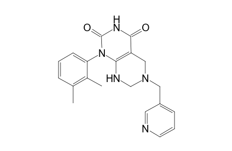 1-(2,3-dimethylphenyl)-6-(pyridin-3-ylmethyl)-1H,2H,3H,4H,5H,6H,7H,8H-[1,3]diazino[4,5-d]pyrimidine-2,4-dione