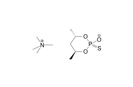 TETRAMETHYLAMMONIUM 2-THIOXO-4,6-DIMETHYL-1,3,2-DIOXAPHOSPHORINANE-2-OLATE