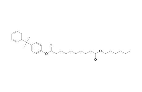 Sebacic acid, hexyl 4-(2-phenylpropyl-2)-phenyl ester