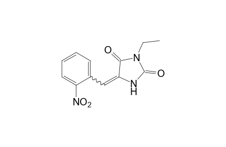 3-ethyl-5-(o-nitrobenzylidene)hydantoin