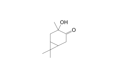 4-Hydroxy-4,7,7-trimethylbicyclo[4.1.0]hexan-3-one