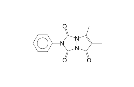 6,7-Dimethyl-2-phenyl-1H,5H-pyrazolo[1,2-a][1,2,4]triazole-1,3,5(2H)-trione