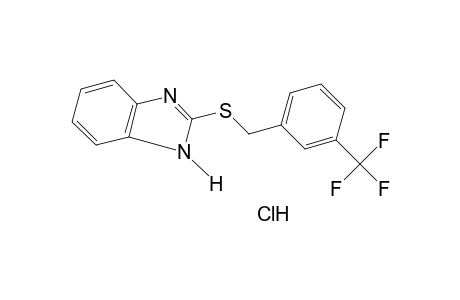 2-{[m-(trifluoromethyl)benzyl]thio}benzimidazole, monoydrochloride