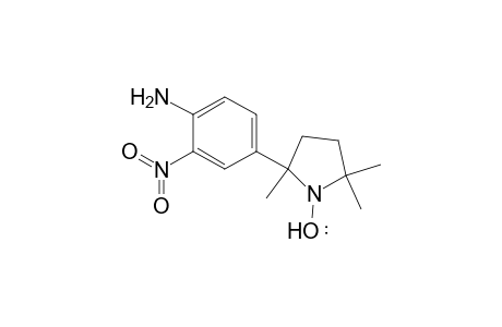 1-Pyrrolidinyloxy, 2-(4-amino-3-nitrophenyl)-2,5,5-trimethyl-