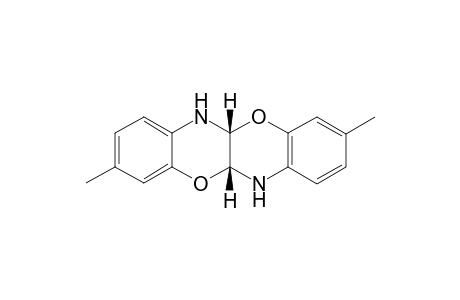 cis-5a,6,11a,12-Tetrahydro-3,9-dimethyl-[1,4]benzazino[3,2-b][1,4]benzoxazine