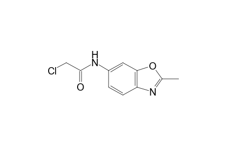 2-chloro-N-(2-methyl-6-benzoxazolyl)acetamide