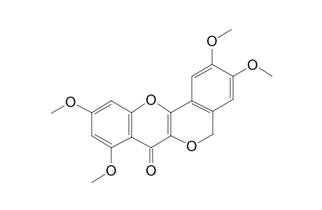 [2]Benzopyrano[4,3-b][1]benzopyran-7(5H)-one, 2,3,8,10-tetramethoxy-