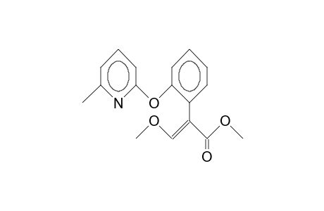 3-Methoxy-2-(2-[6-methyl-2-pyridyloxy]-phenyl)-acrylic acid, methyl ester