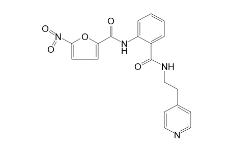 5-nitro-2'-{[2-(4-pyridyl)ethyl]carbamoyl}-2-furanilide