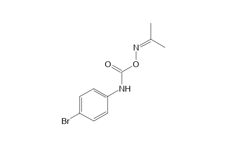 acetone, O-[(p-bromophenyl)carbamoyl]oxime
