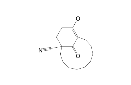 Bicyclo[9.3.1]pentadec-11-ene-1-carbonitrile, 12-hydroxy-15-oxo-