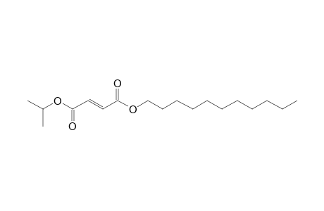 Fumaric acid, isopropyl undecyl ester